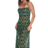 Beach To Bar Dress - Black Mamba