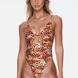 La Sirena One Piece - Golden Leopard