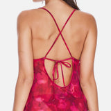 Beach To Bar Dress - Rouge