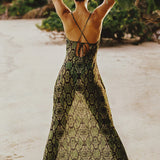 Beach To Bar Dress - Black Mamba