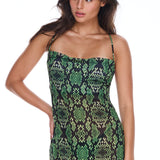 Beach To Bar Dress - Black Mamba