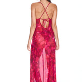 Beach To Bar Dress - Rouge