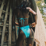Le Triangle Bottom - Turquoise