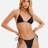 Le Triangle Bottom - Jet Black