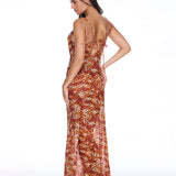 Dress - Golden Leopard