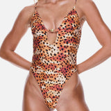 La Sirena One Piece - Golden Leopard