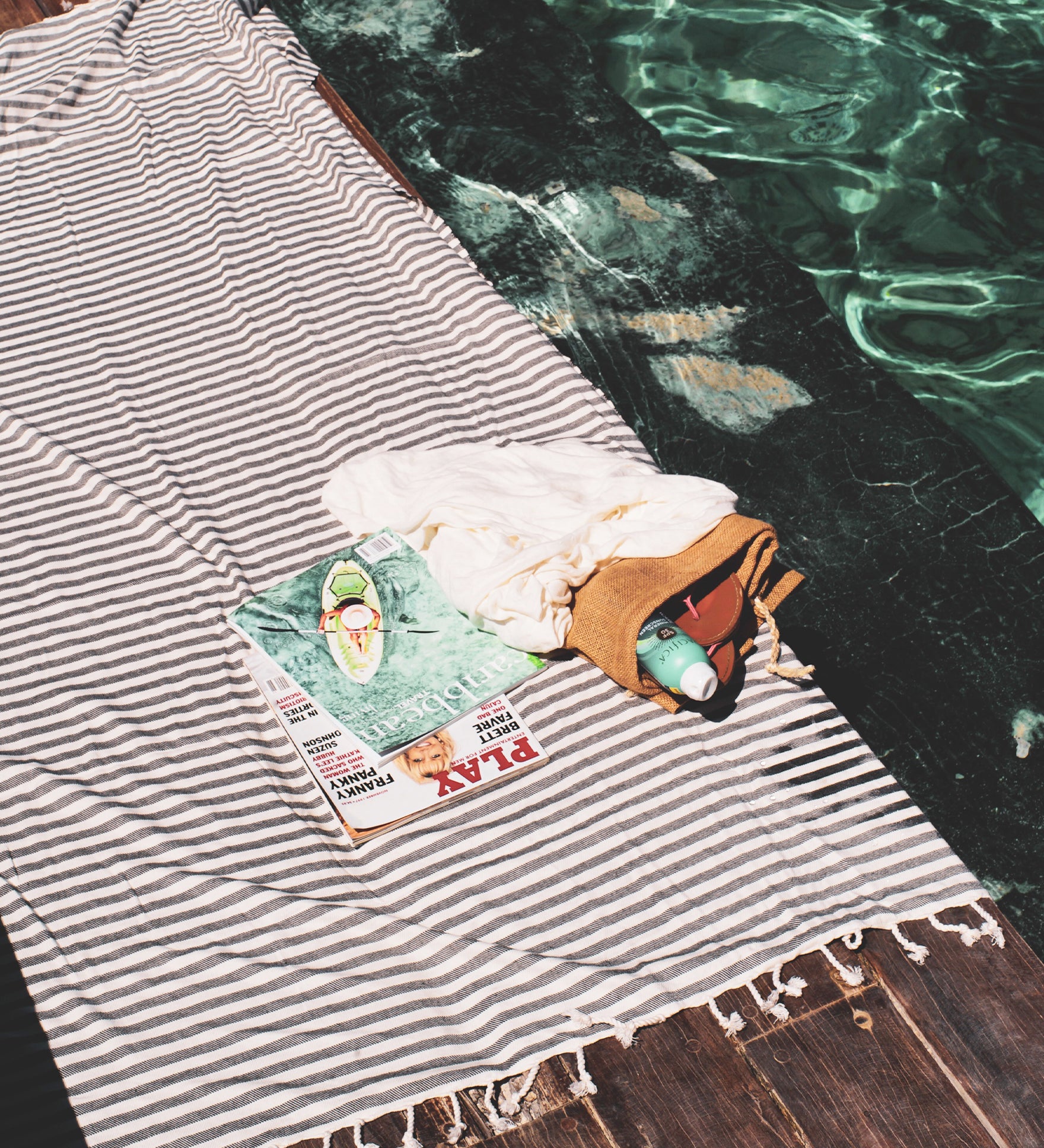 Saint-Tropez  Sand Free Beach Towel Sunkissed