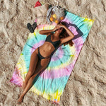 Tel Aviv  Sand Free Beach Towel Sunkissed