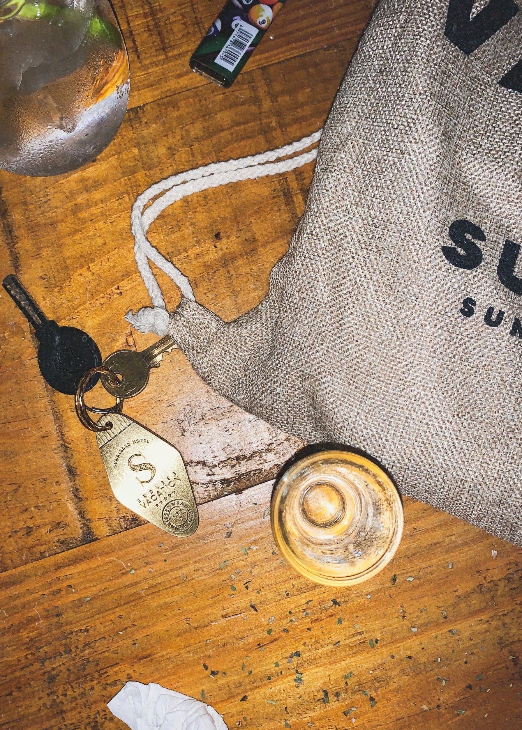 Sunkissed Hotel Keychain Sunkissed